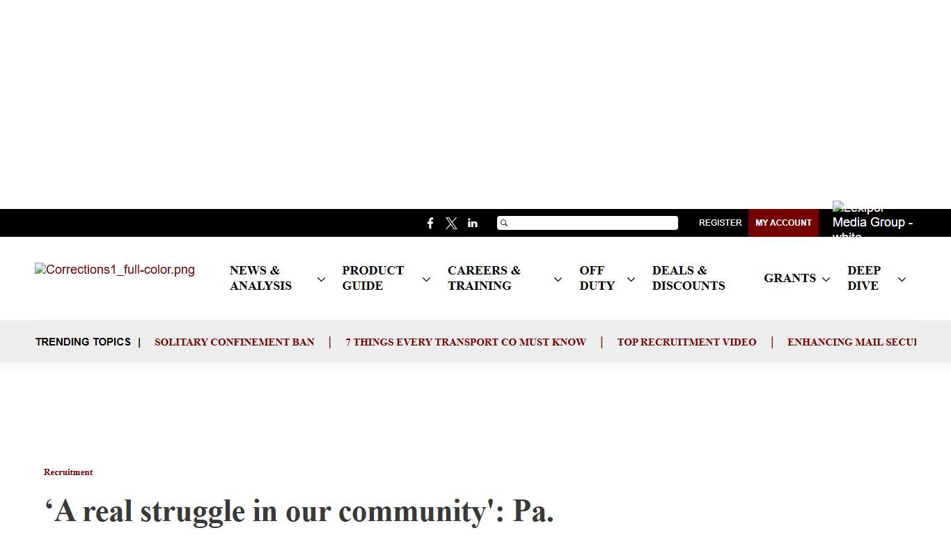 'A real struggle in our community': Pa. jail warden highlights urgent need for COs